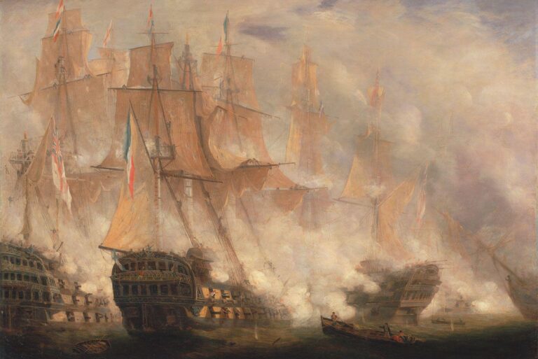 How the Battle of Trafalgar Cemented British Naval Power